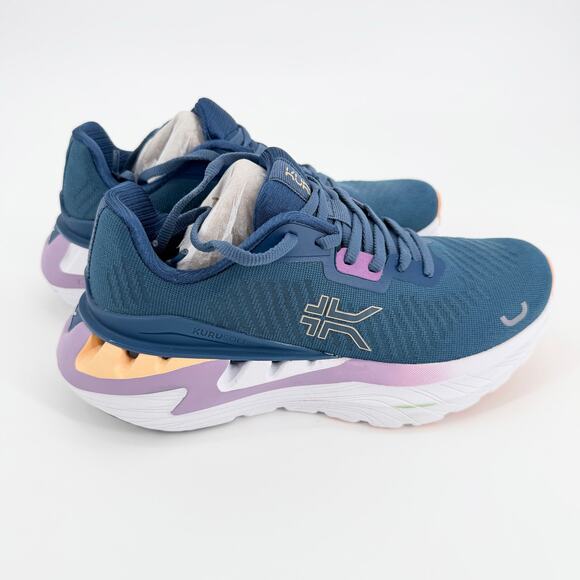 NIB KURU Triple Max Ion Women 7.5 M Plantar Fasciitis Relief Running Shoes Blue - Picture 2 of 9